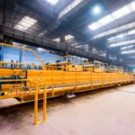 Produkcja suwnicy natorowej dwudźwigarowej z wciągarkami linowymi i pomostem technicznym