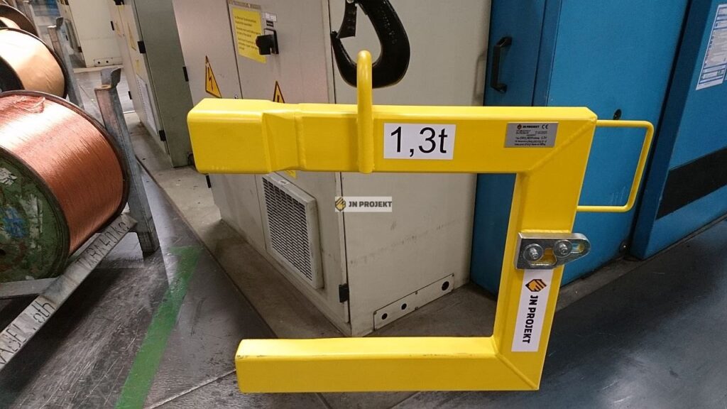 Uchwyt typu C do podnoszenia szpul z drutem 1,3 t